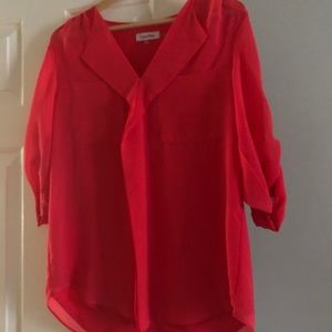 Calvin Klein tunic blouse